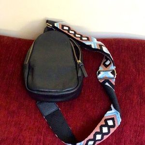 Anthropologie leather cross body
